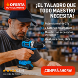 Taladro Inalámbrico 21V